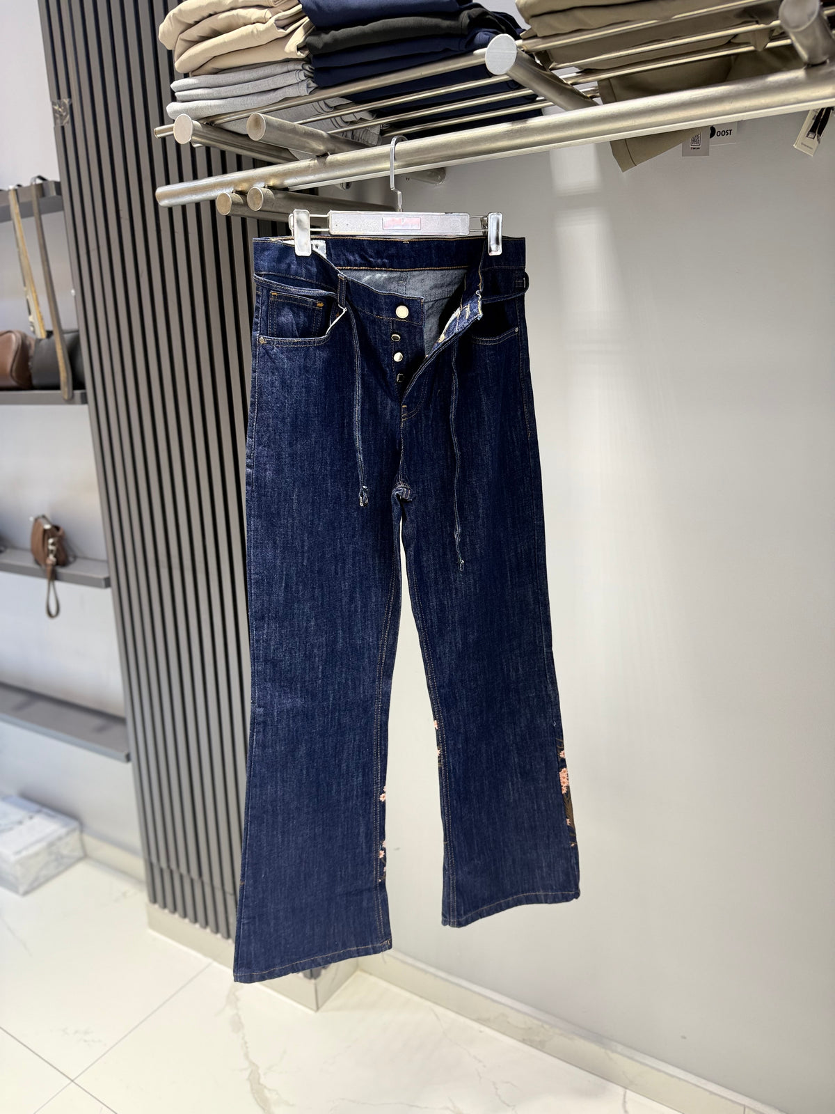 Desenli 90S Pantolon