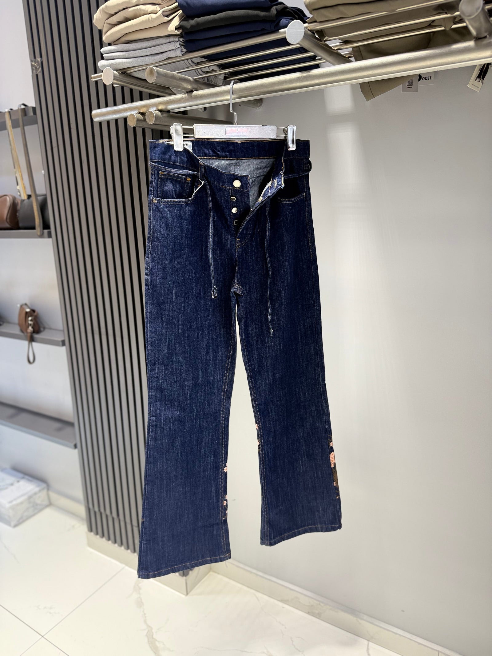 Desenli 90S Pantolon